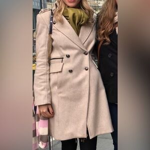 Zara wool coat size M